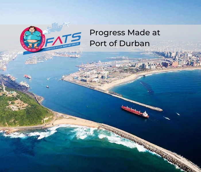 Progress Made at Port of Durban
