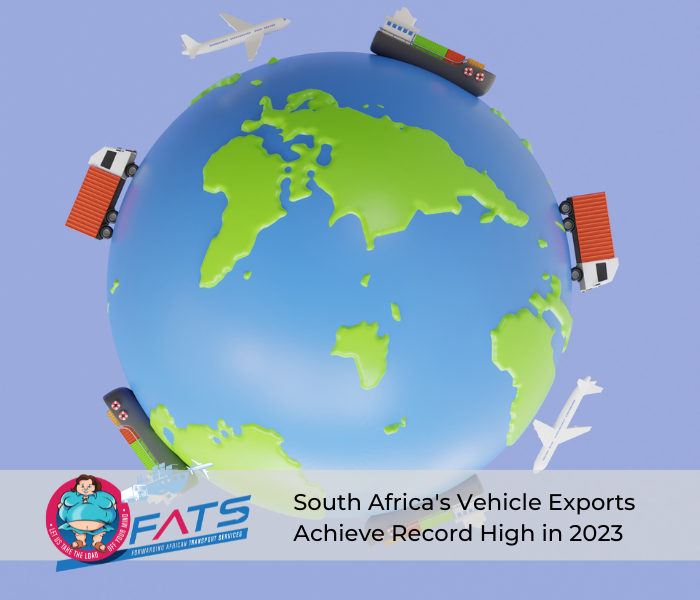 South Africa’s Vehicle Exports Achieve Record High in 2023
