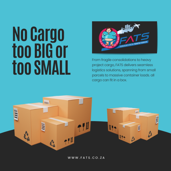 No Cargo too BIG or too SMALL